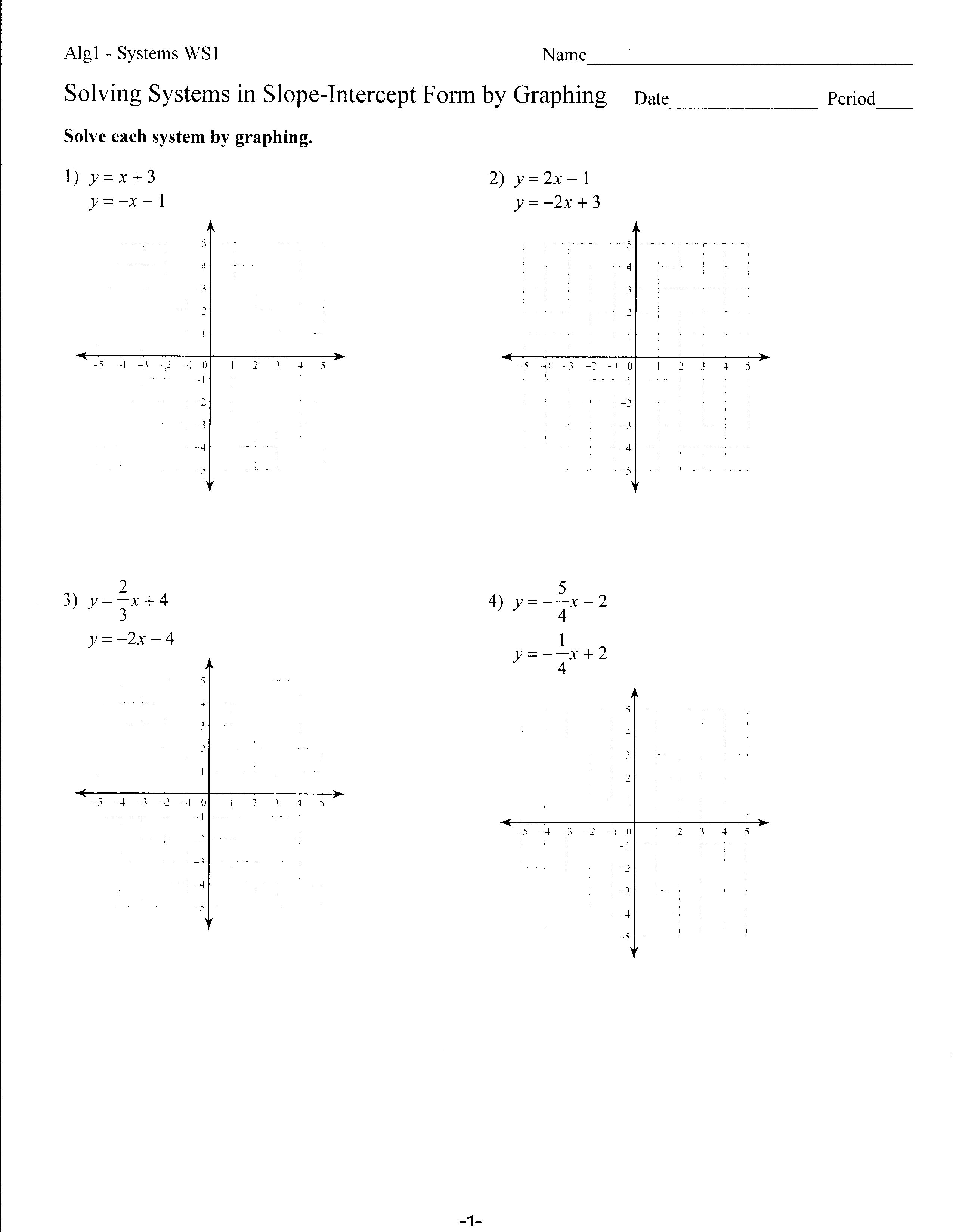 Worksheets - Mrs. Lay